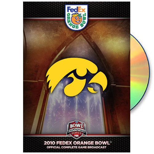 Iowa Hawkeyes 2010 Orange Bowl Champions Official Game DVD