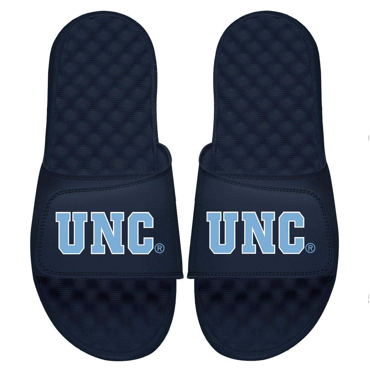 Men's ISlide Navy North Carolina Tar Heels Alternate Wordmark Slide Sandals