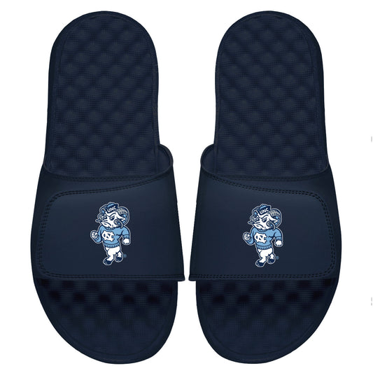 Youth ISlide Navy North Carolina Tar Heels Alternate Slide Sandals