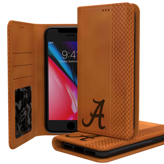 Alabama Crimson Tide iPhone Folio Burn Case