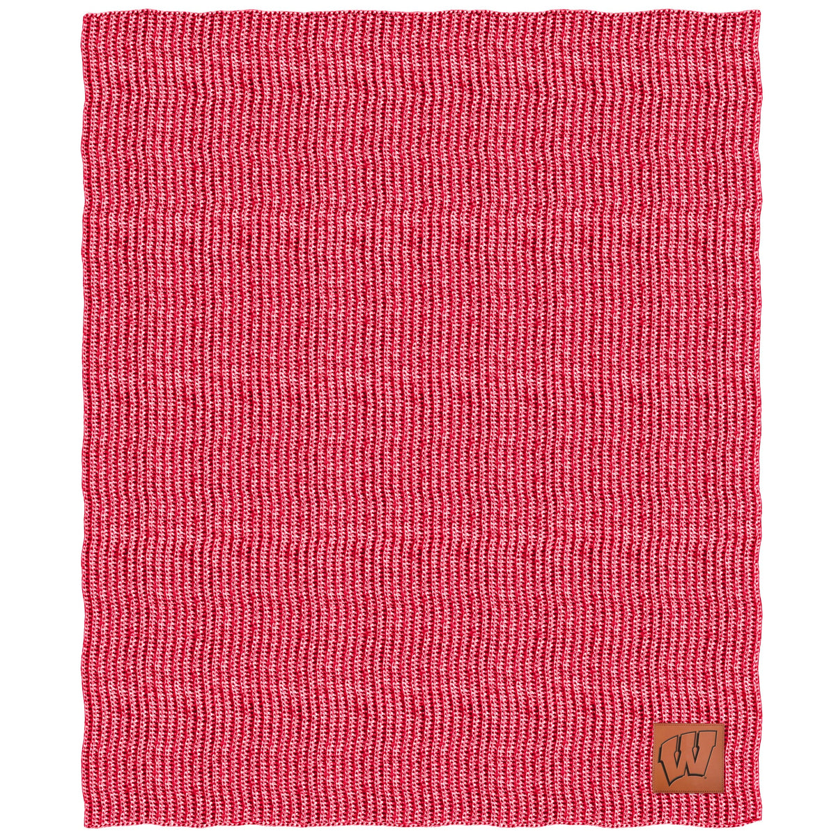 Wisconsin Badgers 60'' x 70'' Two-Tone Knit Blanket