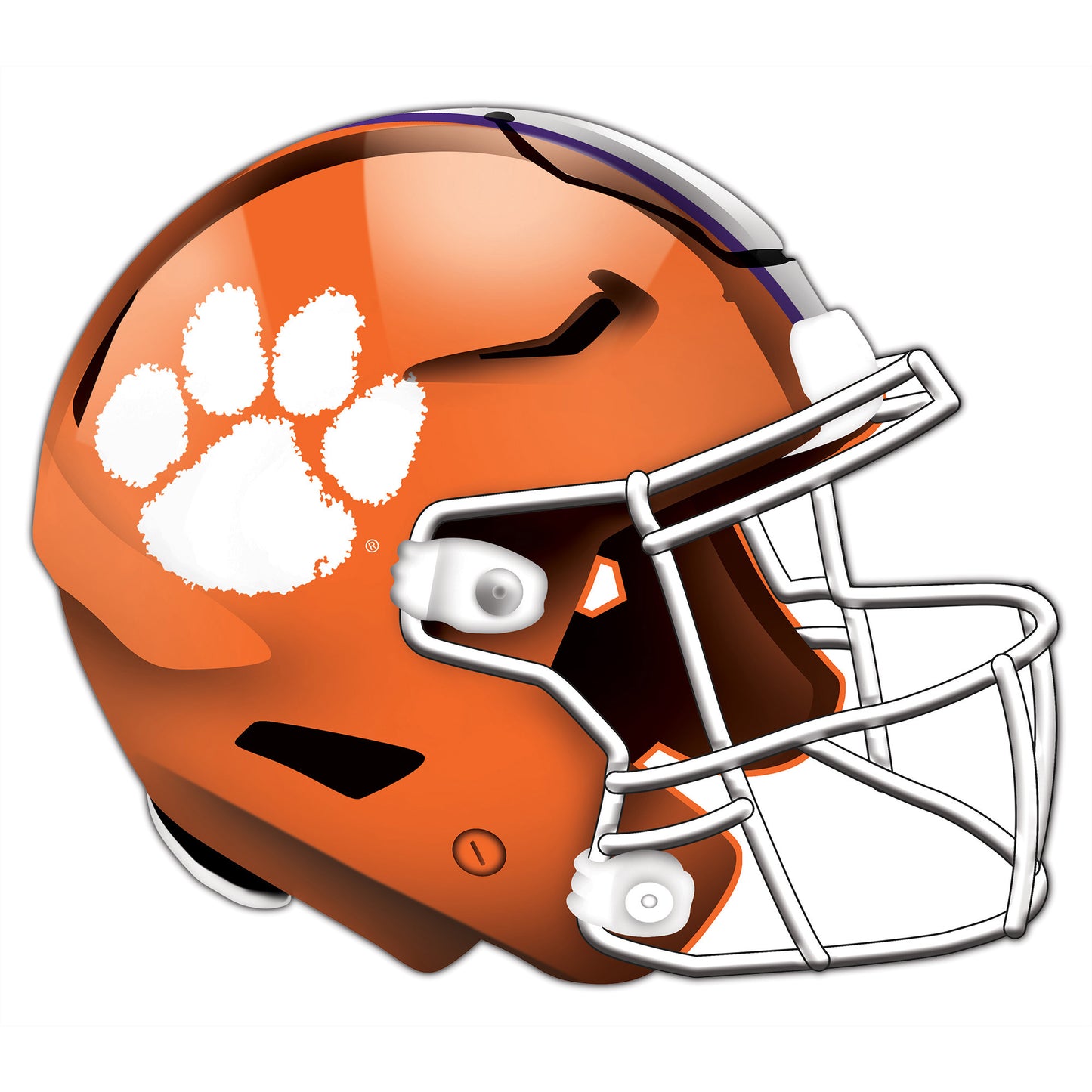 Clemson Tigers 24'' Authentic Helmet Cutout