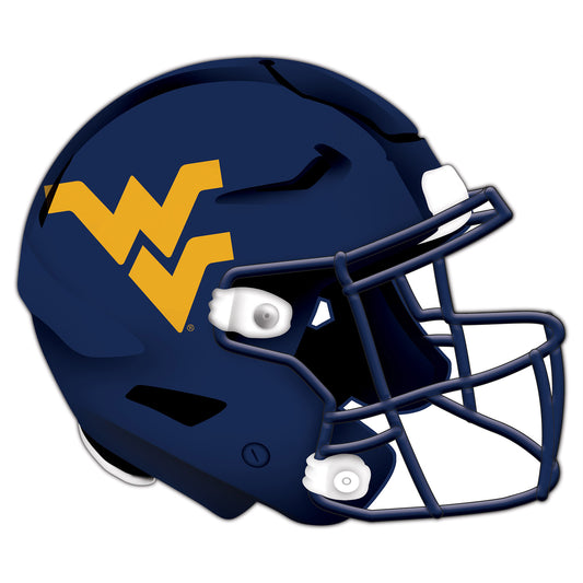 West Virginia Mountaineers 24'' Authentic Helmet Cutout