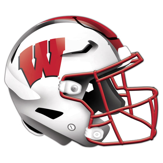 Wisconsin Badgers 24'' Authentic Helmet Cutout