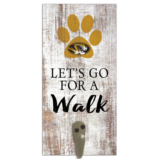 Missouri Tigers 6'' x 12'' Leash Holder Sign