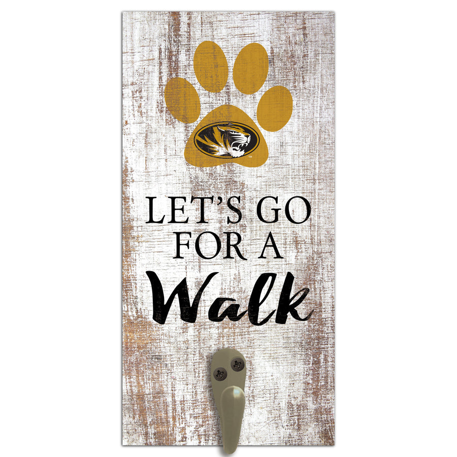 Missouri Tigers 6'' x 12'' Leash Holder Sign