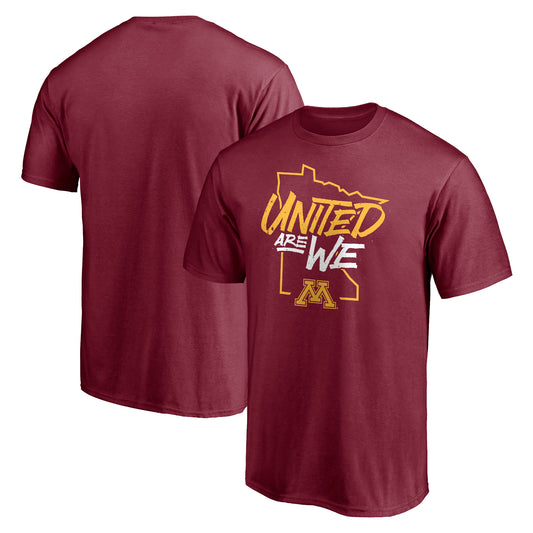 Men's Maroon Minnesota Golden Gophers United Are We T-Shirt