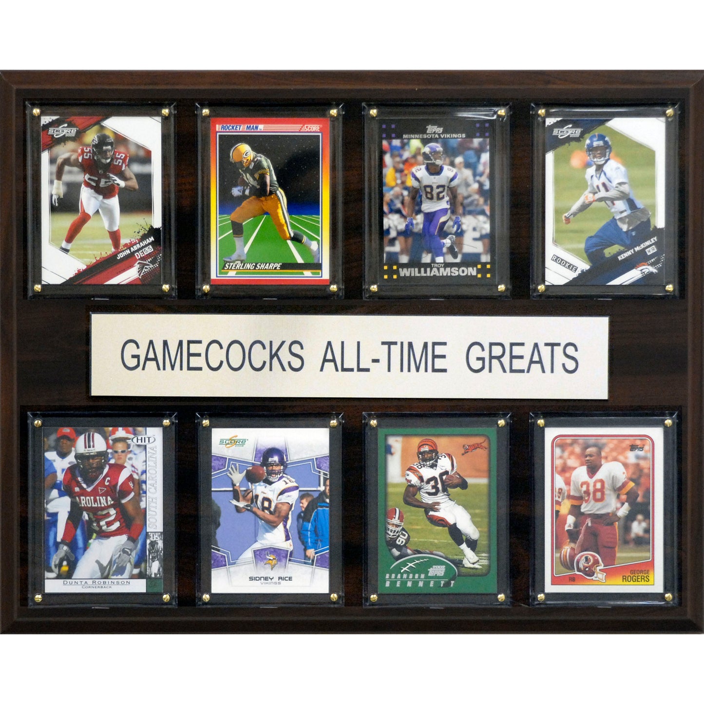 South Carolina Gamecocks 12'' x 15'' All-Time Greats Plaque