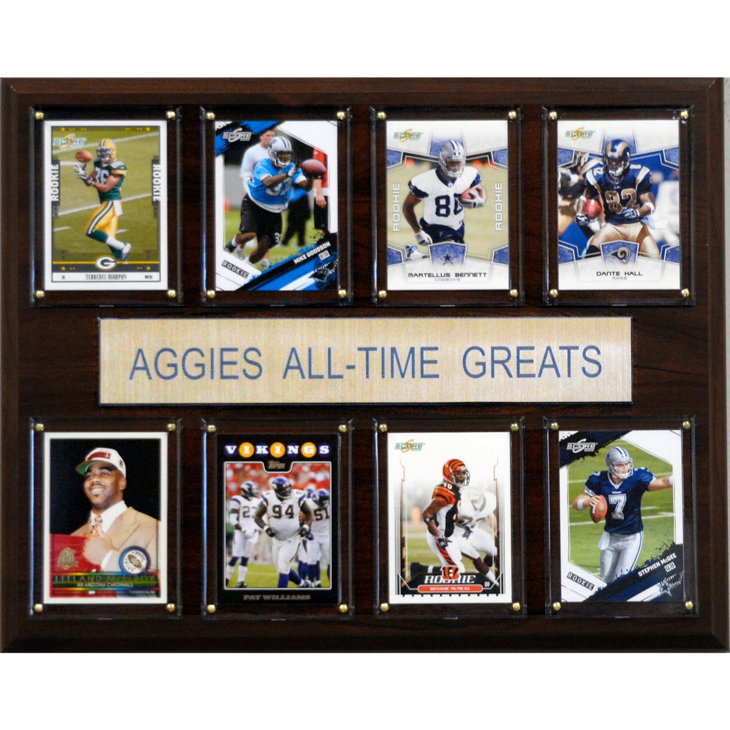 Texas A&M Aggies 12'' x 15'' All-Time Greats Plaque