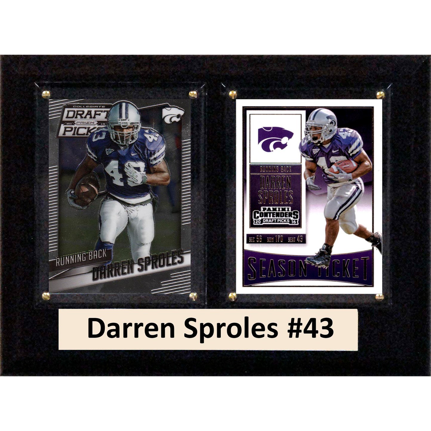 Darren Sproles Kansas State Wildcats 6'' x 8'' Plaque