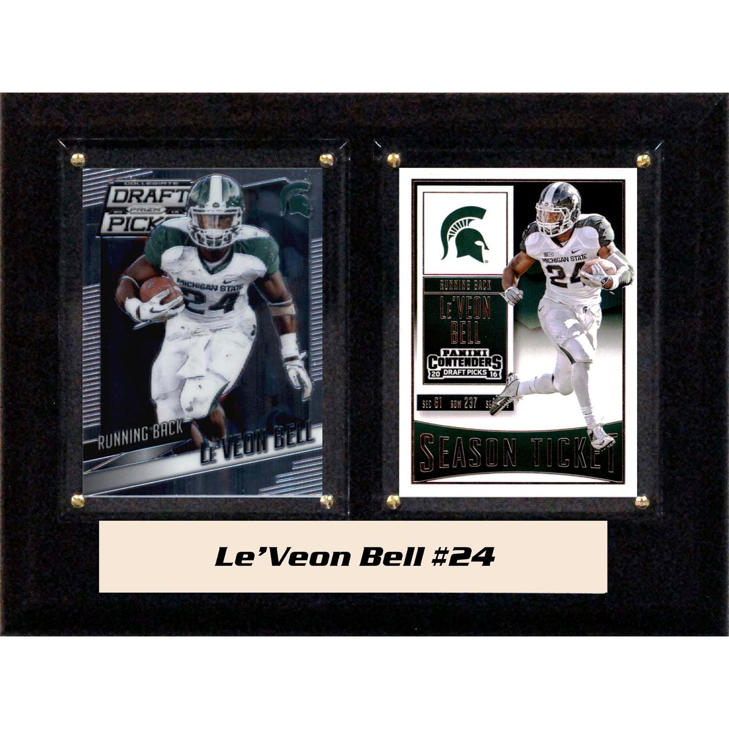 Le'Veon Bell Michigan State Spartans 6'' x 8'' Plaque