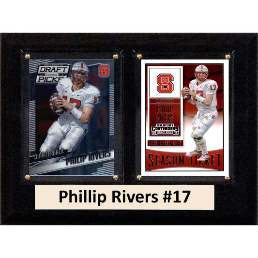 Philip Rivers NC State Wolfpack 6'' x 8'' Plaque