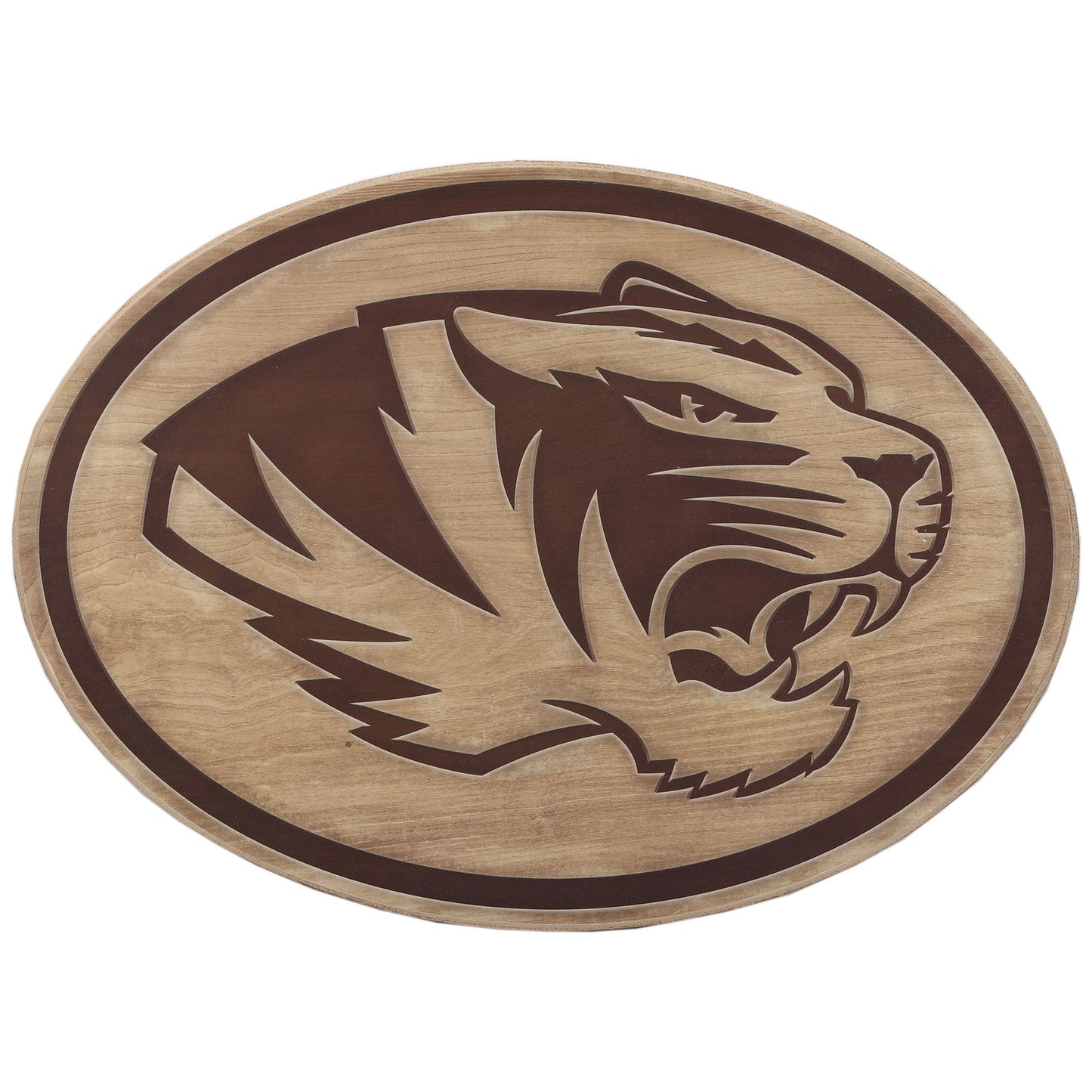 Missouri Tigers 14'' x 14'' Team Mascot Wood Sign