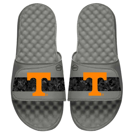 Men's ISlide Gray Tennessee Volunteers OHT Military Appreciation Slide Sandals