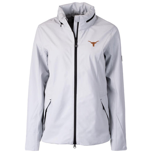 Women's Cutter & Buck White Texas Longhorns Vapor Full-Zip Jacket