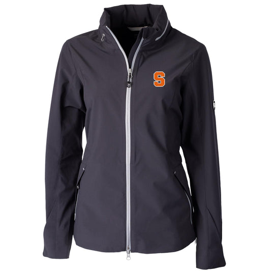 Women's Cutter & Buck Charcoal Syracuse Orange Vapor Full-Zip Jacket