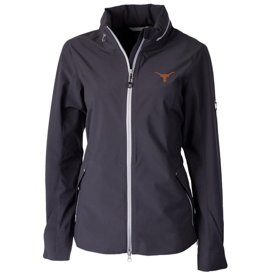 Women's Cutter & Buck Charcoal Texas Longhorns Vapor Full-Zip Jacket