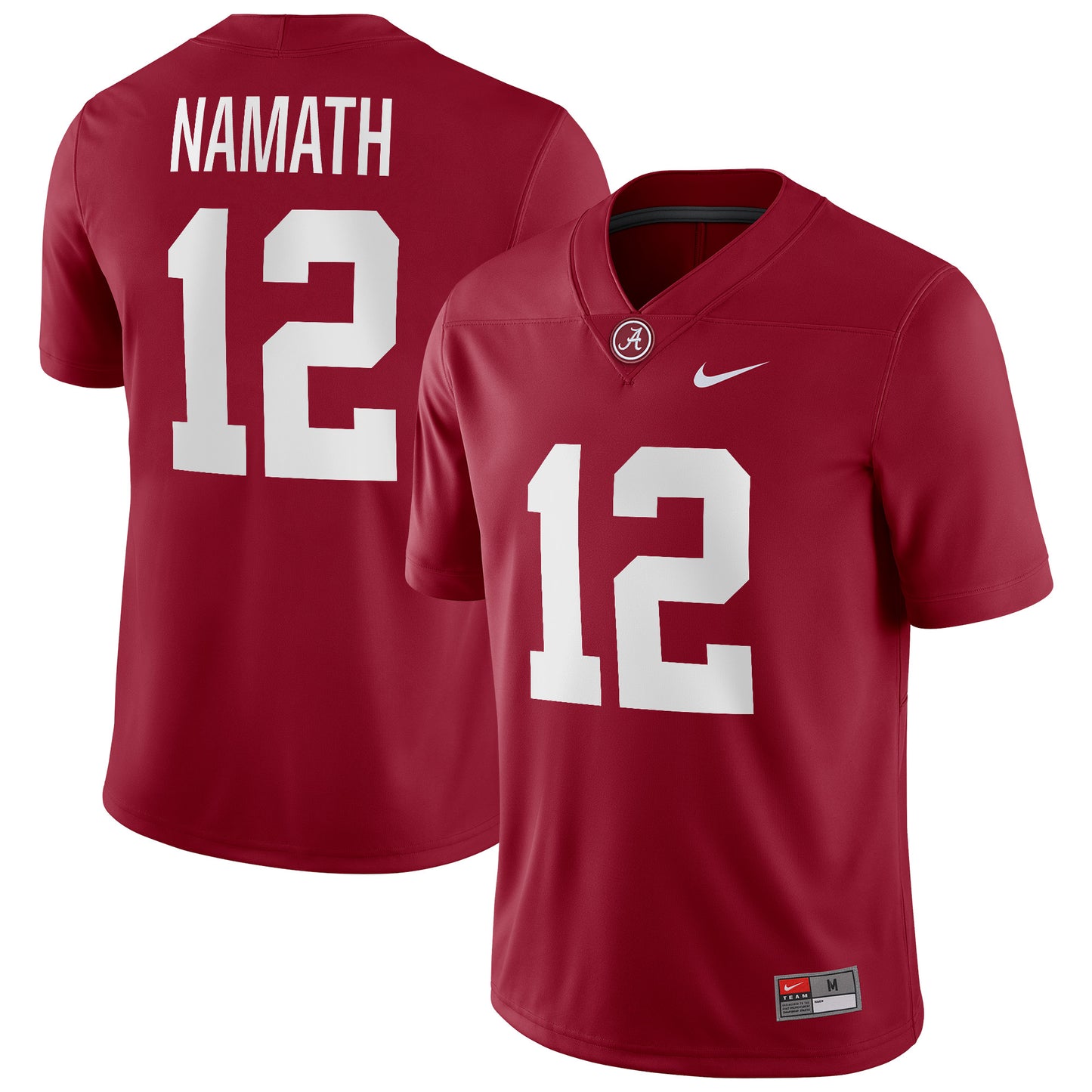 Men's Nike Joe Namath Crimson Alabama Crimson Tide Alumni Player Jersey