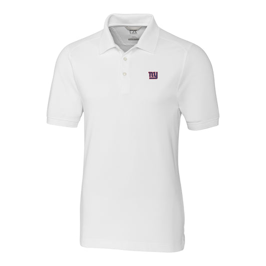 Men's Cutter & Buck White New York Giants Advantage Polo