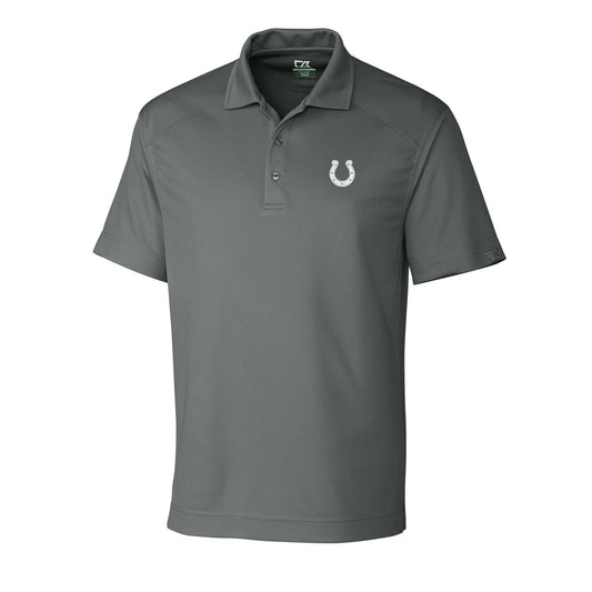 Men's Cutter & Buck Gray Indianapolis Colts DryTec Genre Polo