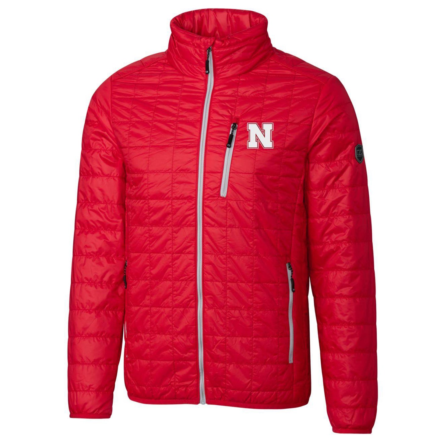 Men's Cutter & Buck Scarlet Nebraska Huskers Big & Tall Rainier Jacket