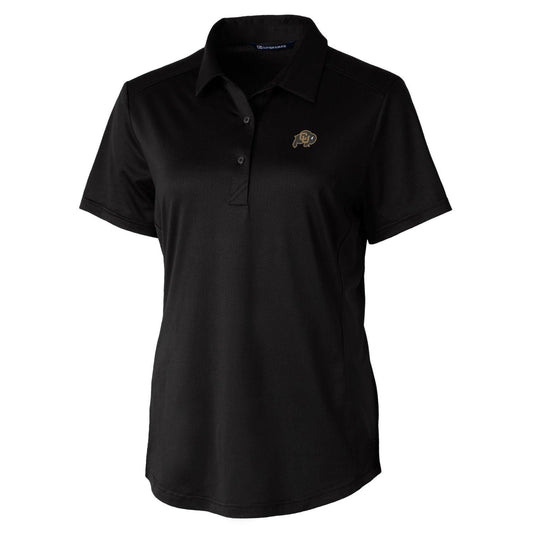 Women's Cutter & Buck Black Colorado Buffaloes Prospect Polo