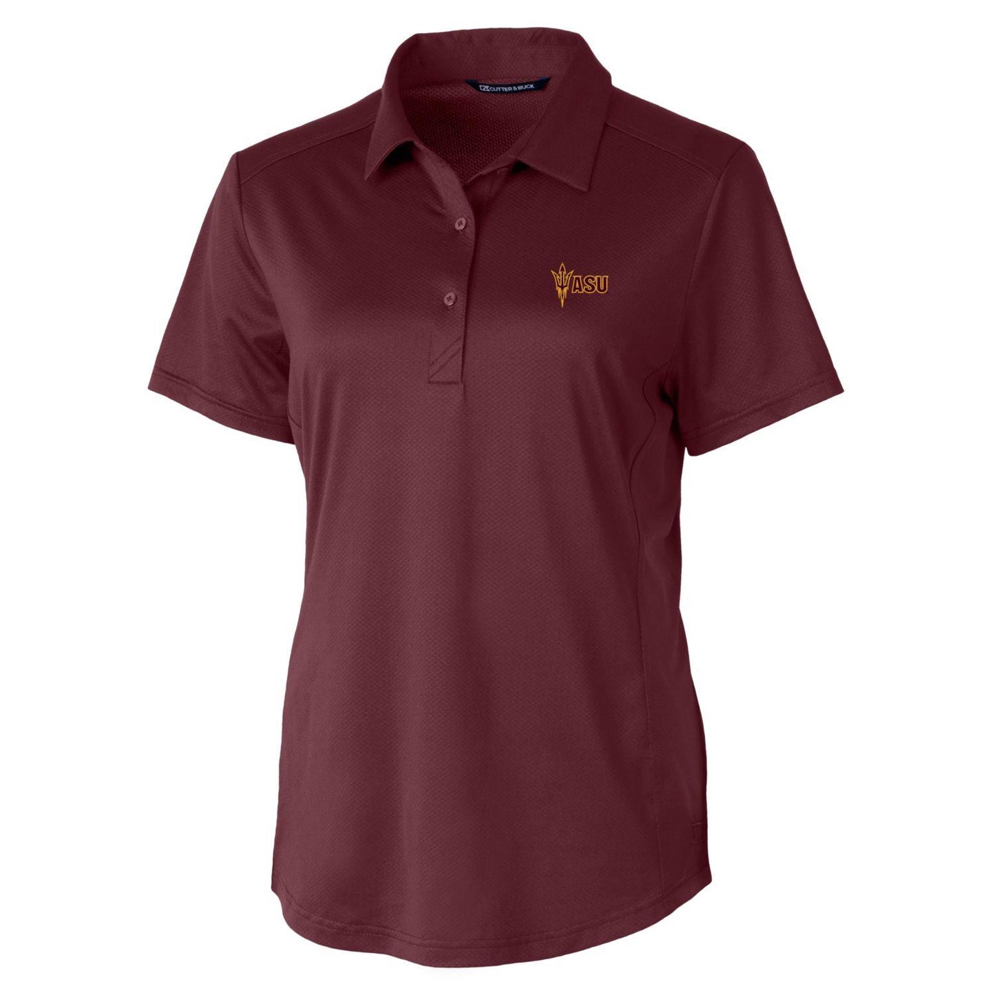 Women's Cutter & Buck Maroon Arizona State Sun Devils Prospect Polo