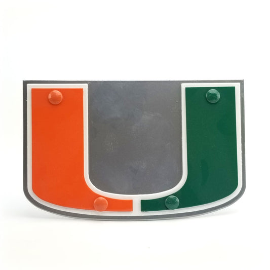 Miami Hurricanes Logo Hitch Cover