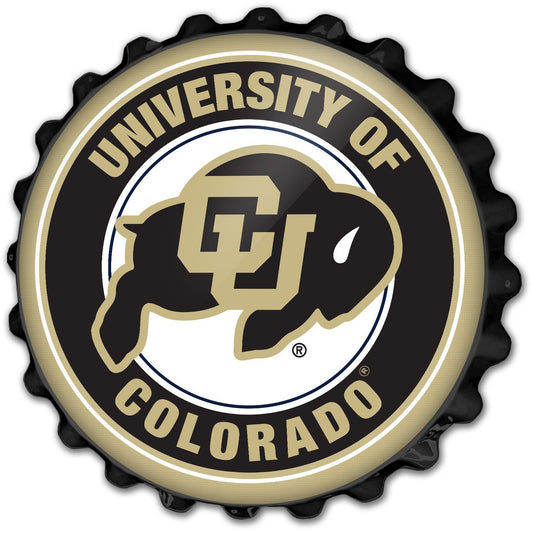 Colorado Buffaloes 19'' x 19'' Bottle Cap Wall Sign