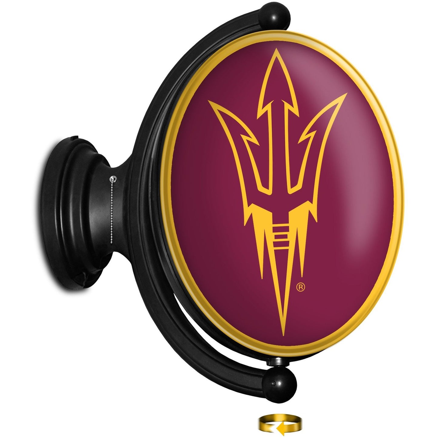 Arizona State Sun Devils 23'' x 21'' Logo Illuminated Rotating Wall Sign