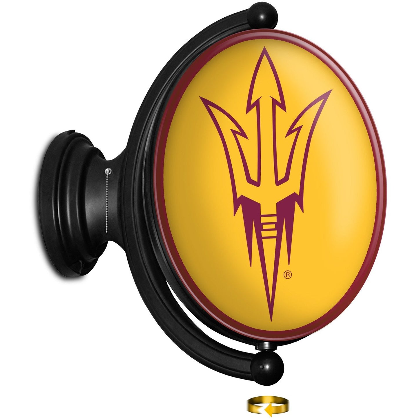 Arizona State Sun Devils 23'' x 21'' Illuminated Rotating Wall Sign