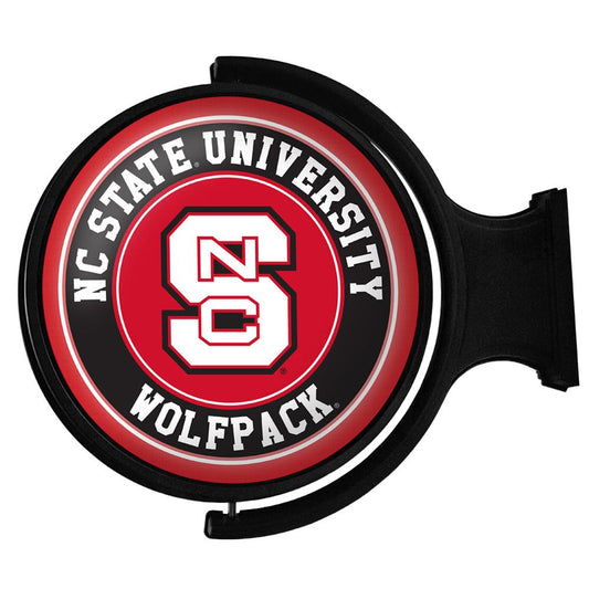 NC State Wolfpack 23'' x 21'' Team Illuminated Rotating Wall Sign