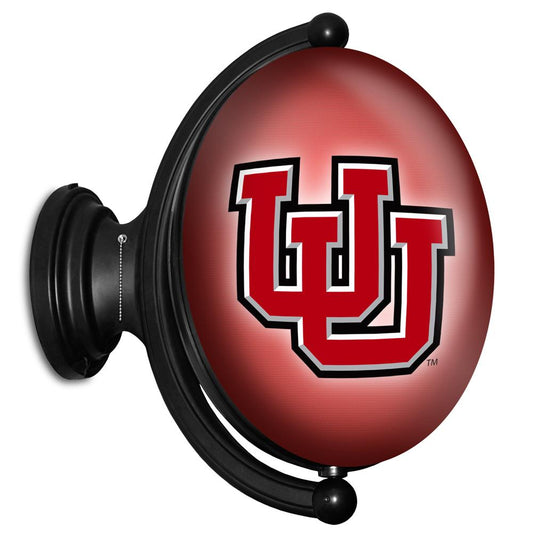 Utah Utes 23'' x 21'' Illuminated Rotating Wall Sign