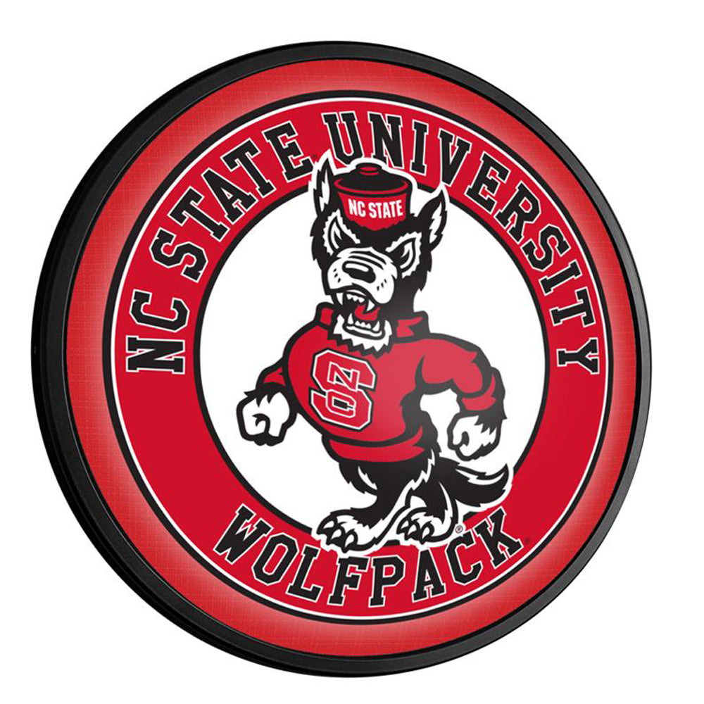 NC State Wolfpack 18'' x 18'' Mascot Slimline Illuminated Wall Sign