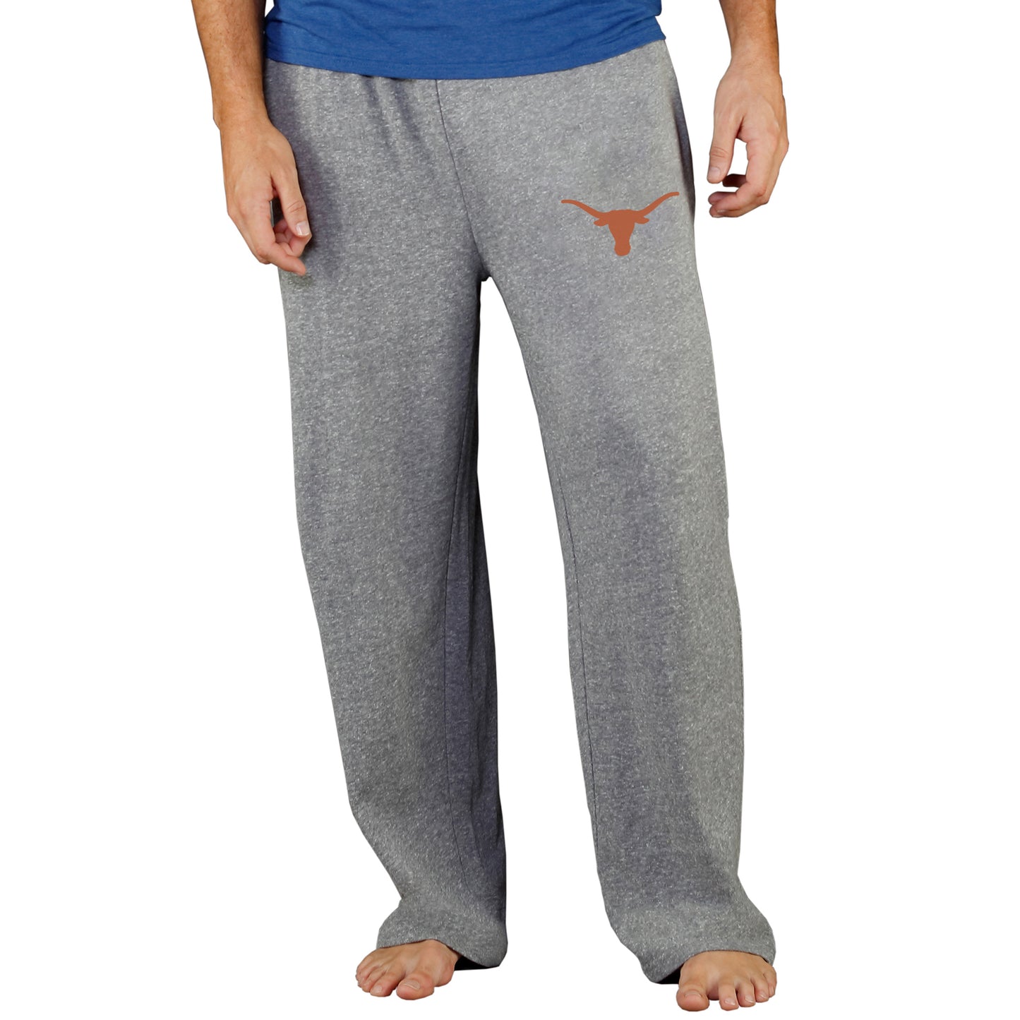 Men's Concepts Sport Gray Texas Longhorns Mainstream Terry Pants