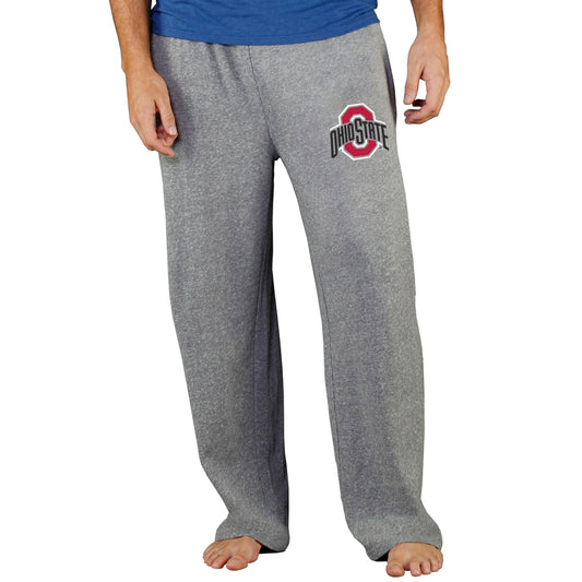 Men's Concepts Sport Gray Ohio State Buckeyes Mainstream Terry Pants