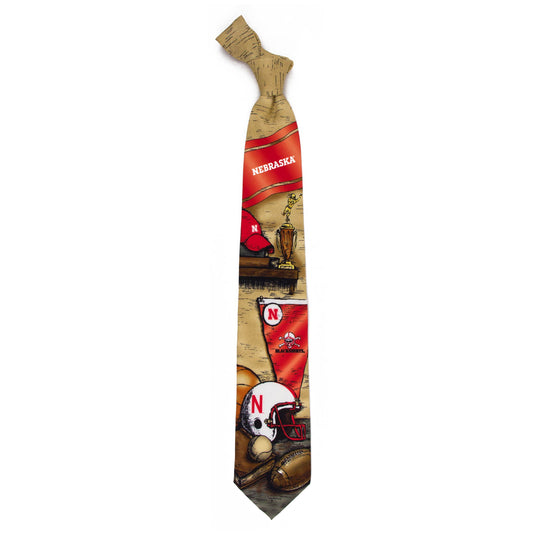 Men's Nebraska Huskers Nostalgia Tie