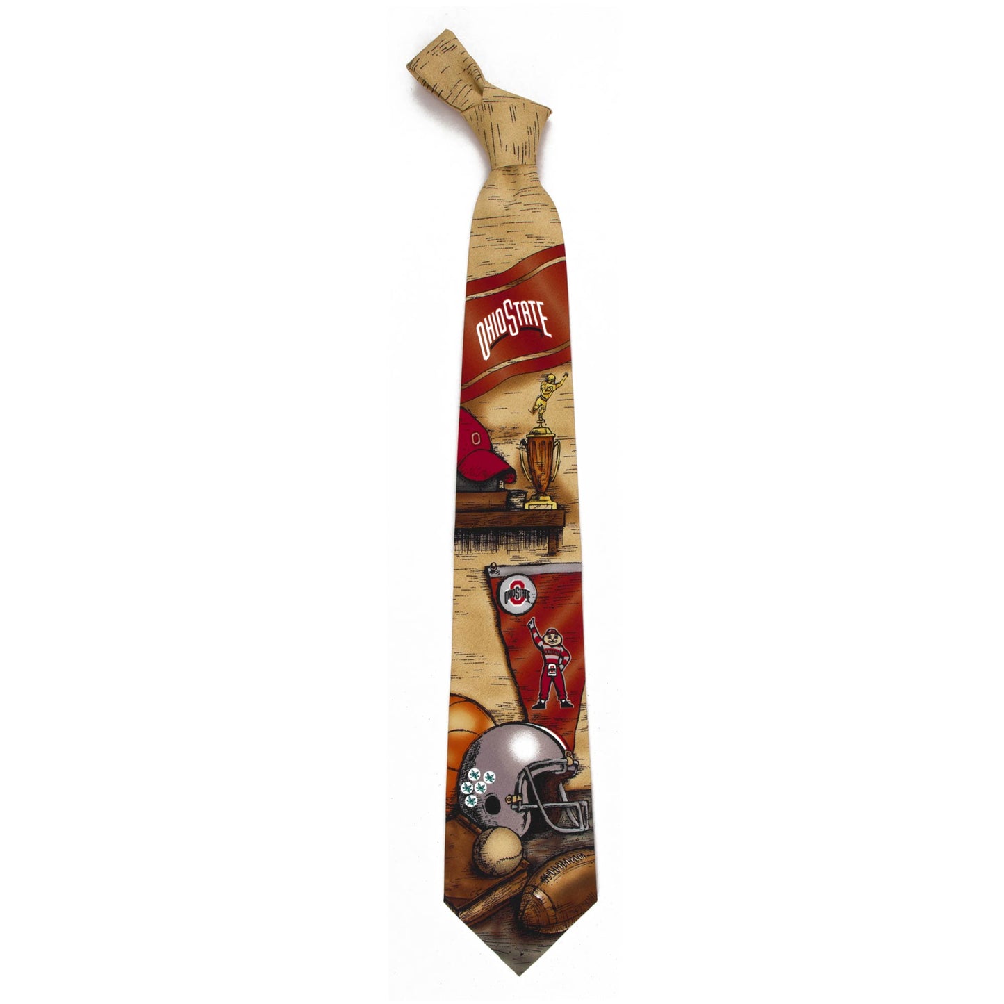 Men's Ohio State Buckeyes Nostalgia Tie