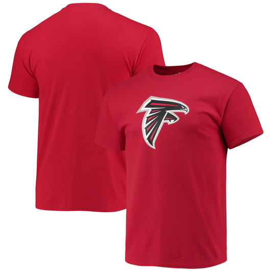 Men's Fanatics Red Atlanta Falcons Primary Team Logo T-Shirt