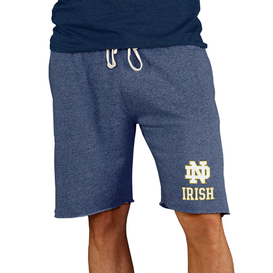 Men's Concepts Sport Navy Notre Dame Fighting Irish Mainstream Terry Shorts