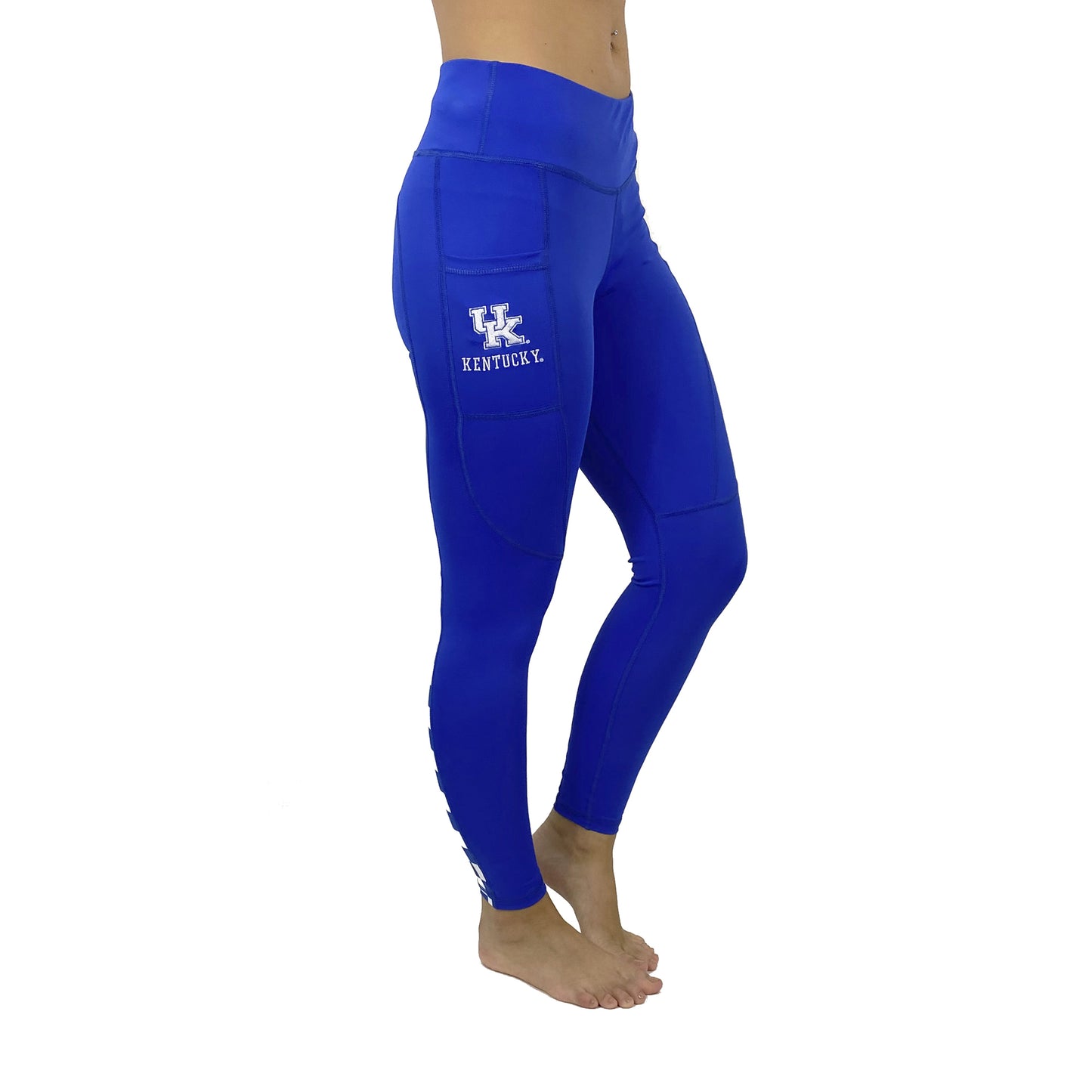 Women's Royal Kentucky Wildcats Victory Pocket Leggings