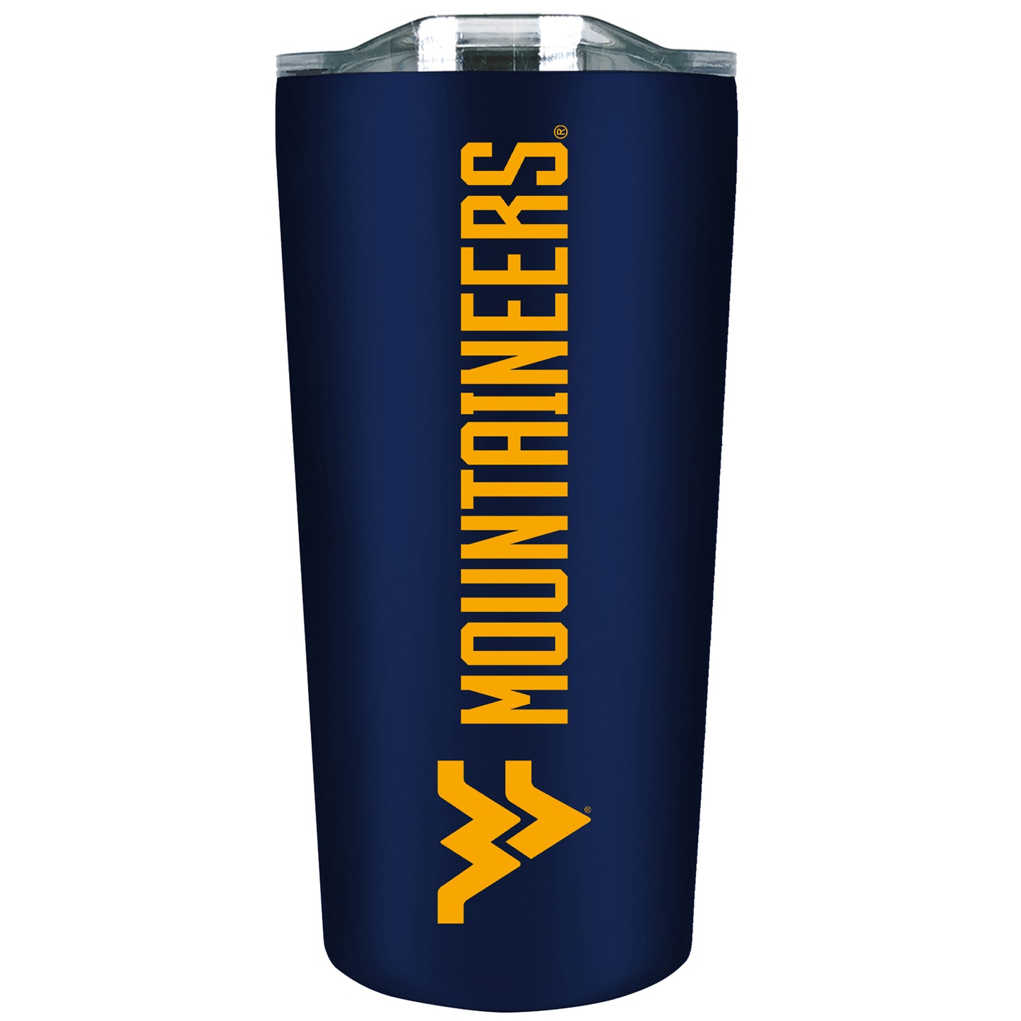 West Virginia Mountaineers 18oz. Stainless Soft Touch Tumbler