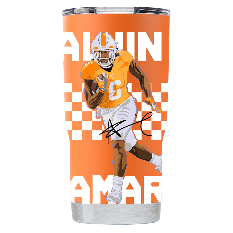 Alvin Kamara Tennessee Volunteers 20oz. Tumbler