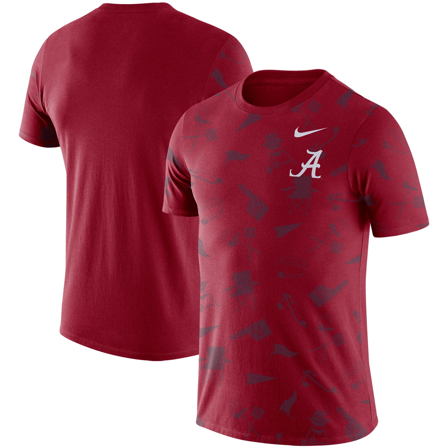 Men's Nike Crimson Alabama Crimson Tide Tailgate T-Shirt