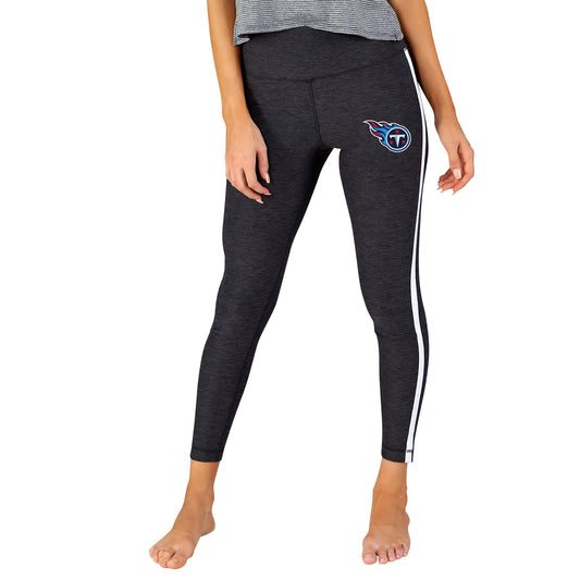 Women's Concepts Sport Charcoal/White Tennessee Titans Centerline Knit Slounge Leggings