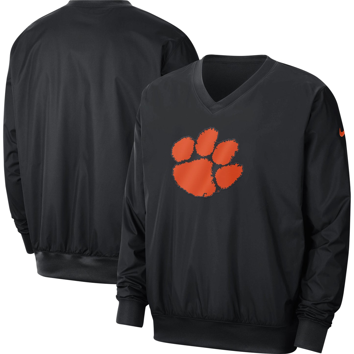 Men's Nike Black Clemson Tigers Stadium Pullover Windbreaker