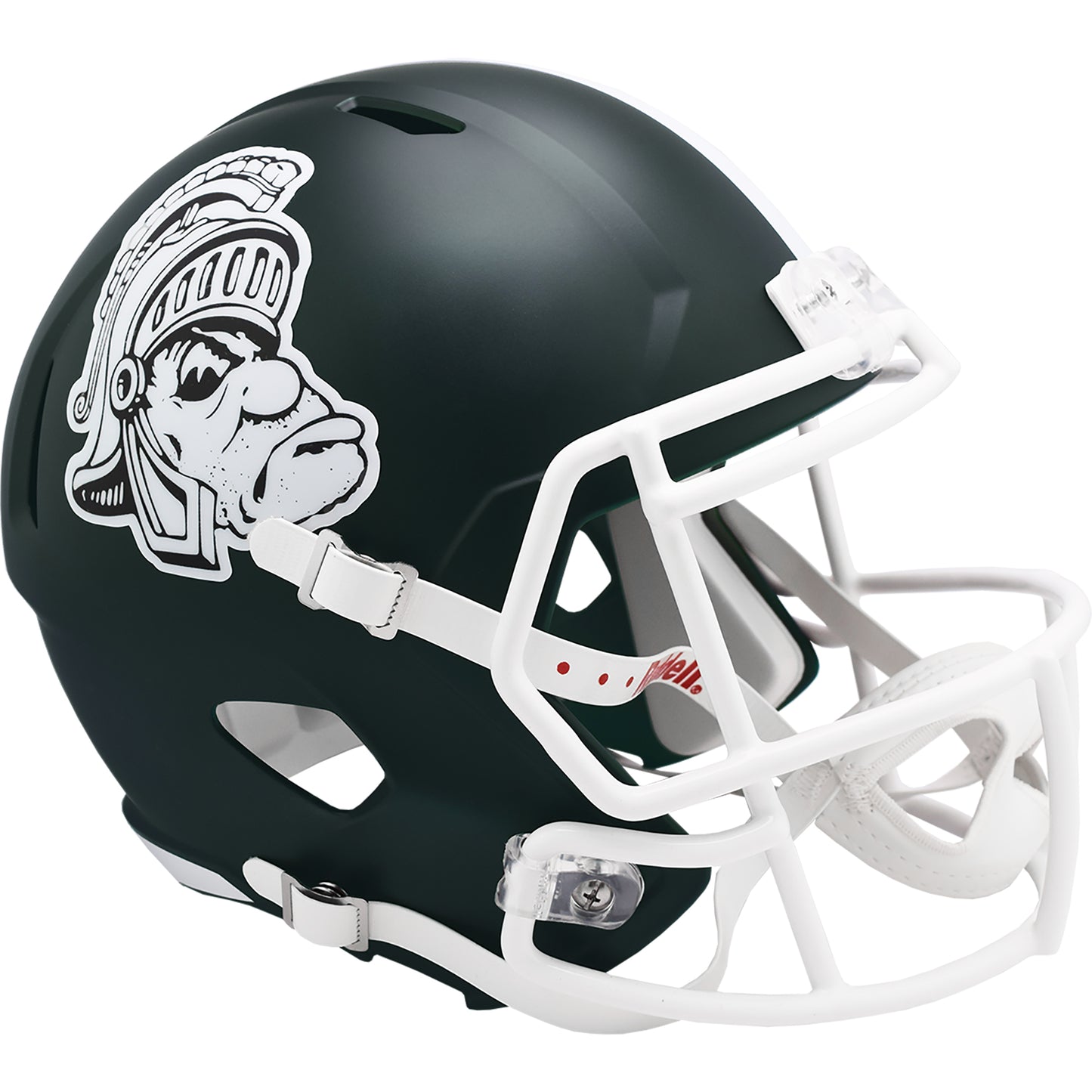 Michigan State Spartans Riddell Speed Replica Helmet with Gruff Sparty Logo