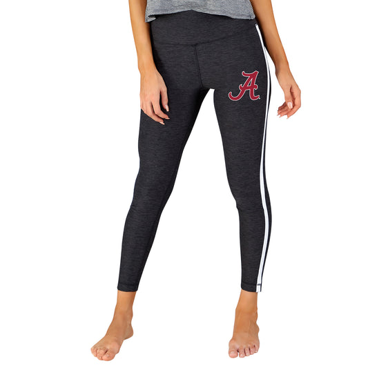 Women's Concepts Sport Charcoal/White Alabama Crimson Tide Centerline Knit Leggings