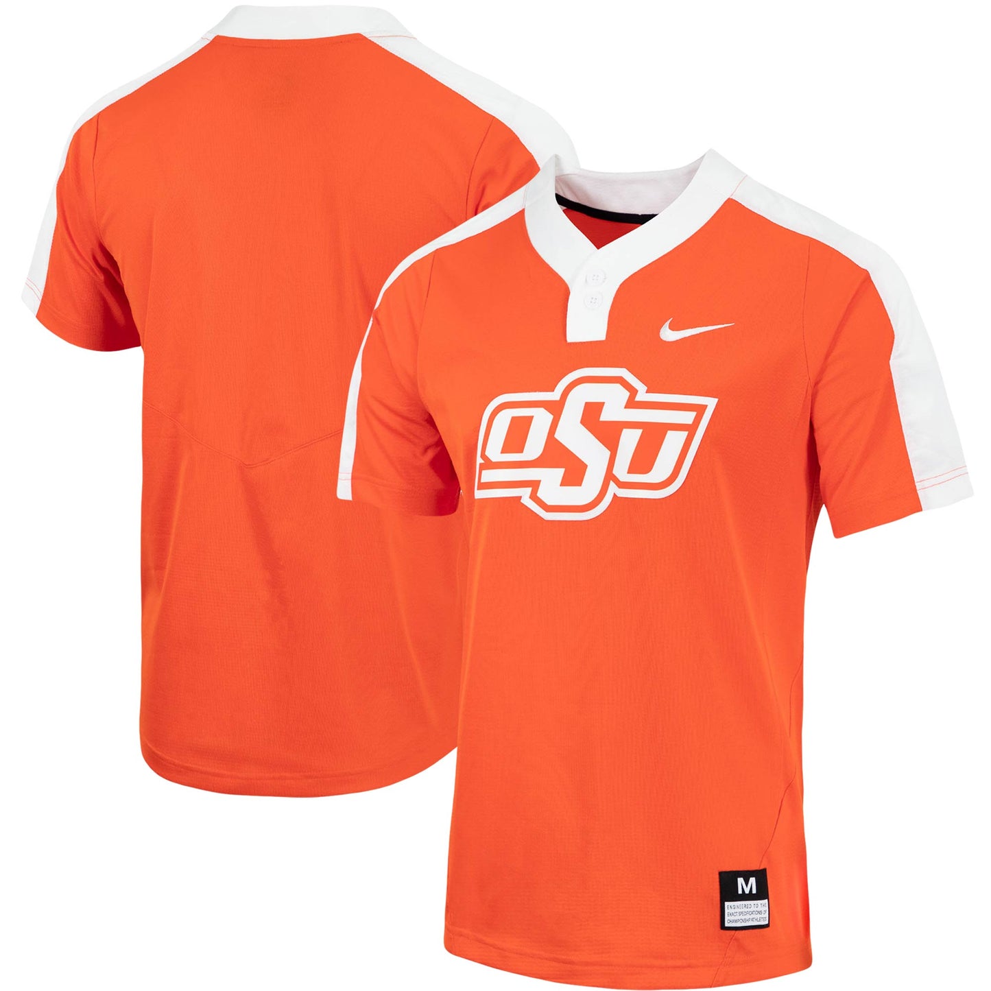 Nike Orange Oklahoma State Cowgirls Replica 2-Button Softball Jersey