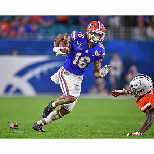 Freddie Swain Florida Gators Unsigned Running Photograph